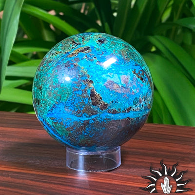 Chrysocolla Sphere 2.5"