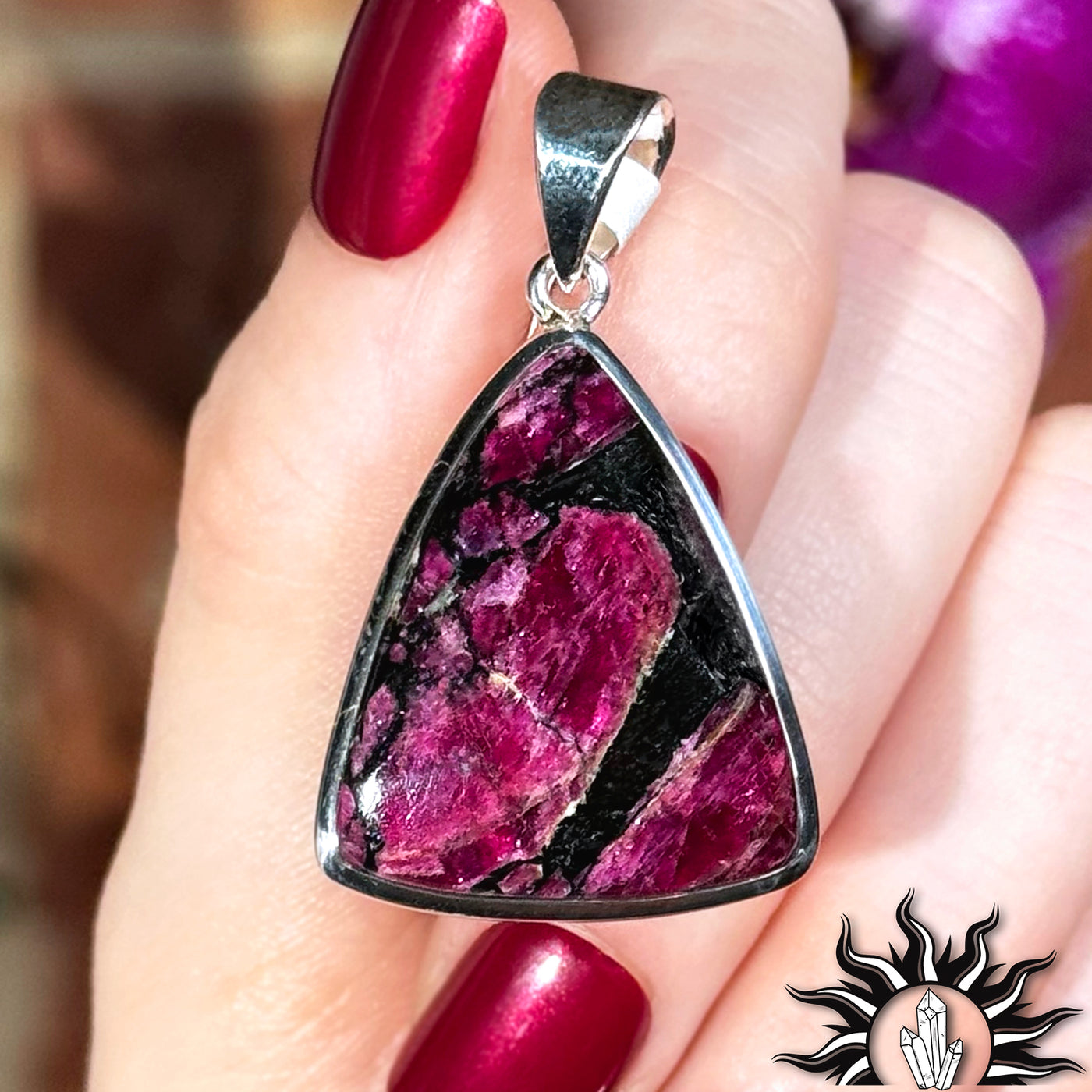 Eudialyte Pendant