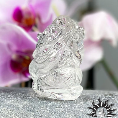 Quartz Crystal Ganesha
