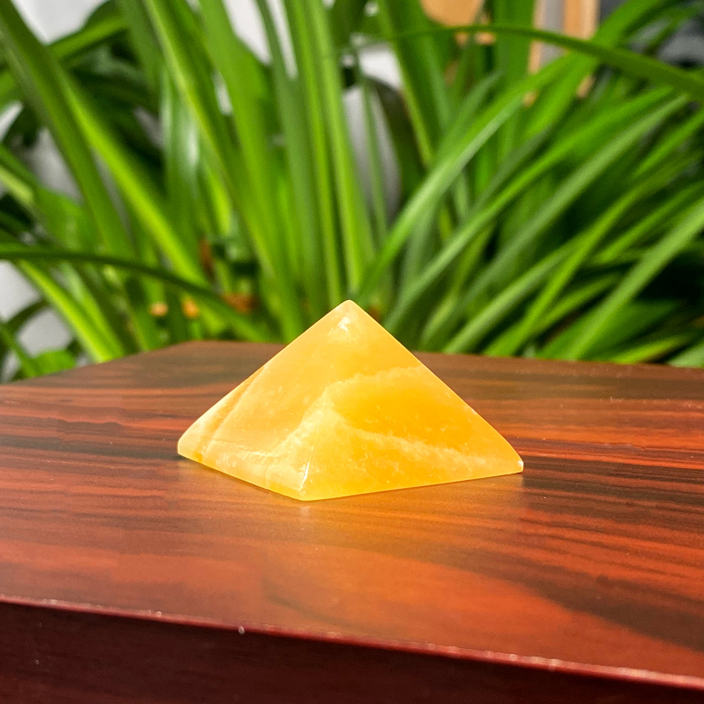Orange Calcite Pyramid 1.5"