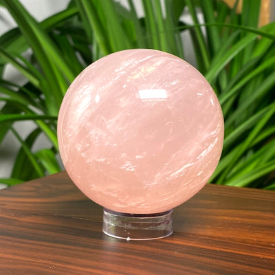 Rose Quartz Sphere 3"